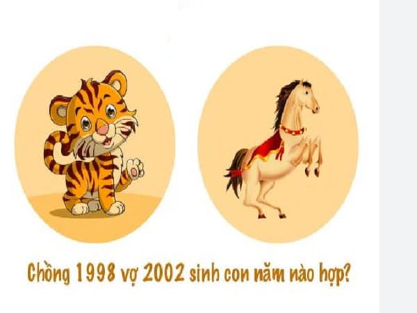 Luận giải tuổi 1998 với 2002 có hợp nhau không?