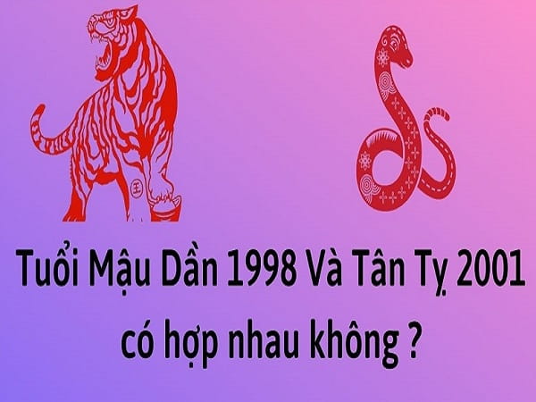 tuổi 1998 với 2001 có hợp nhau không Tuổi Mậu Dần với 2001 có hợp nhau không về tình cách