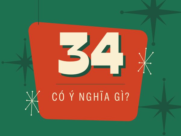 Số 34 có ý nghĩa gì