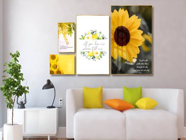 Tranh hoa hướng dương